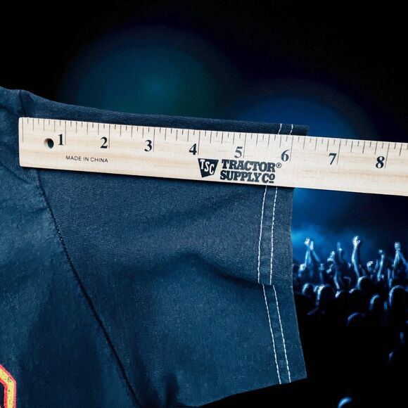 83' Def Leppard Pyromania United States Tour Tee Shirt Adult Small Black Reprint - Picture 7 of 10